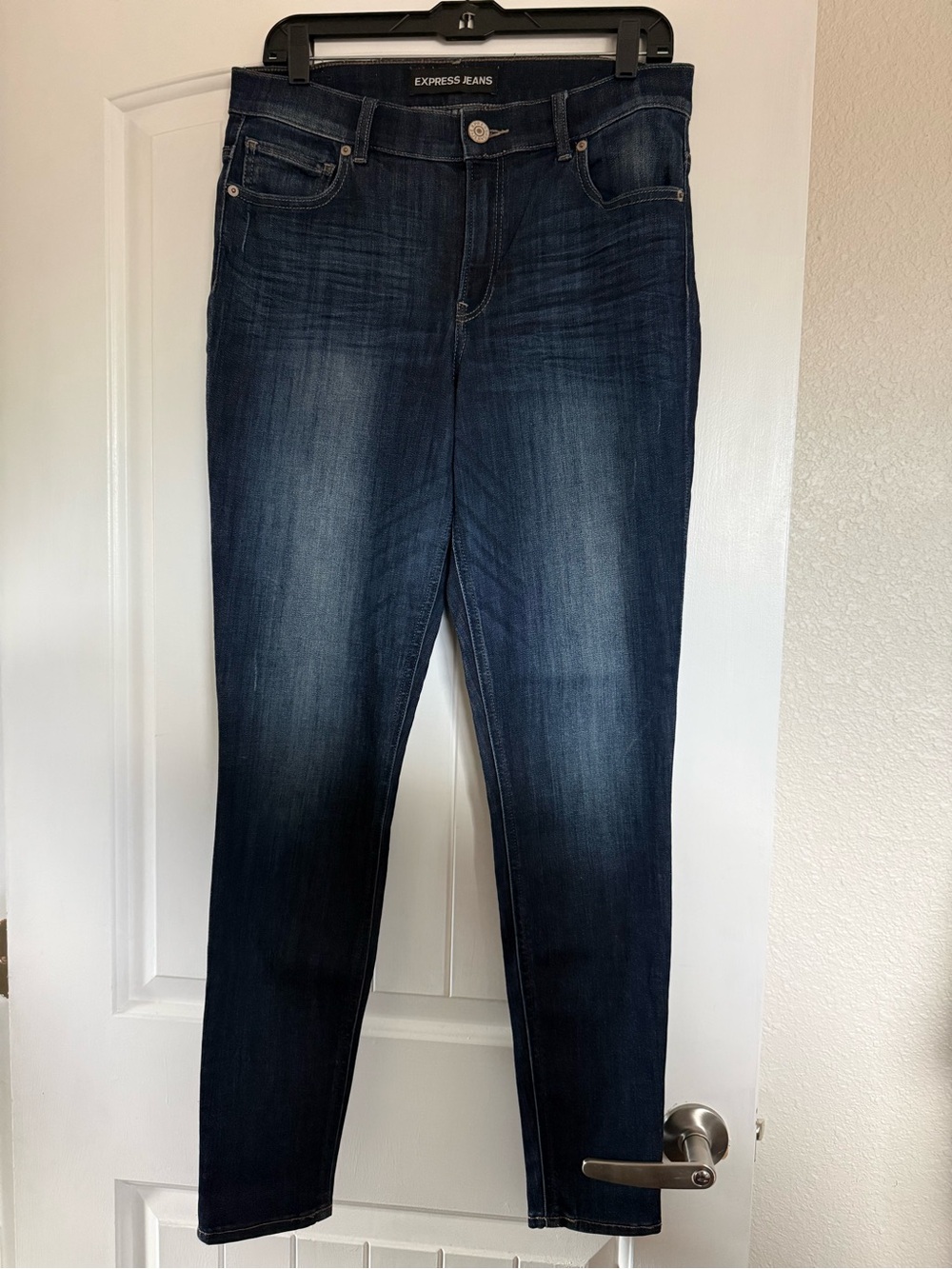 Women's Dark Blue Skinny Jeans